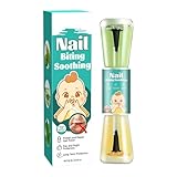 Transparenter Amaro-Nagellack – Behandlung gegen Nagelbeißen | Zoll für Nagellack von 10 ml | Nagellack ohne zu beißen | Werkzeug für die Nagelpflege