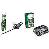 Bosch Akku-Heckenschere UniversalHedgeCut 18V-50 & Bosch 18 Volt Ersatz Akku