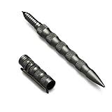 Uzi Tactical Pen, Kugelschreiber mit strukturierter Oberfläche, Gunmetal