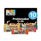 BE-KIND | Gesunder Proteinriegel Probierpaket | 10er Box mit 5 Verschiedenen GeschmacksrichTungen | 10 x 40 g