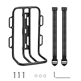 Frontträger für Fahrrad, Aluminiumlegierung, große Tragfähigkeit, Fahrradzubehör, stabile Tasche, Gepäckablage zum Einkaufen, Reiten