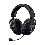 Logitech G PRO Gaming-Headset (2. Generation) mit PRO-G 50-mm-Lautsprechern, Aluminium, Stahl und Memory Foam, Präzise Sprachkommunikation für Esport Gaming, (Generalüberholt)