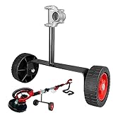 UKALOU Eater Wheels Rasentrimmer Stützräder Rasentrimmer Rad Hilfsersatz Rasentrimmer Rad Grasschneider Teile Einstellbare UniWacker Aufsatz Rasenwerkzeuge