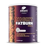 Nature's Finest by Nutrisslim Night FatBurn Extreme: Schnell abnehmen fettverbrenner für bauchfett schnell loswerden | Nacht-Fettverbrenner mit Morosil, L-Carnitin und Baldrian | Glutenfrei