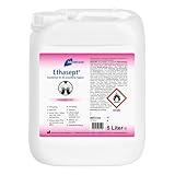 Meditrade Ethasept Desinfektionsmittel 5 Liter für Hand Hände, Flächen und Haut Hygiene, Schnelldesinfektion, Ethanol 73,5%, Empfohlen vom RKI