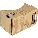 Durovis Dive Cardboard 6 - braun - Virtual Reality Headset Inspired by Google Cardboard V2 für Google Android und Apple iOS