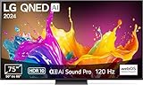 LG 75QNED86T6A TV 75' (190 cm) QNED Fernseher (α8 4K AI-Prozessor, webOS 24, HDR10, bis zu 120Hz) [Modelljahr 2024]