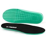 Riemot Komfort Einlegesohlen Ersatz Schuheinlagen Herren Damen für Arbeit Stiefel Laufschuhe Sneaker Schuh Sohlen