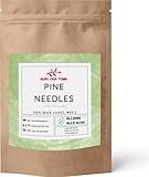 Herbs From Poland – Getrocknete Kiefernnadeln Naturbelassenes Ganzes Kraut Ohne Künstliche Zusätze Ideal für Aufgüsse und Gewürze (500g, Kiefernnadeln)