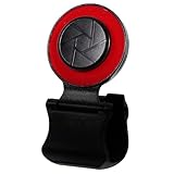 SEWACC Roter Phone Game Controller Griff mit Aim Key Robuste Handy Game Accessories für Präzises Zielen und Komfortable Steuerung Kompatibel für Smartphone Gaming Langlebiger Trigger