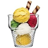 Topkapi 251.064 Cornettini - Eisbecher, Joghurtbecher, Sorbet, Eis, stapelbar, 6 Stück