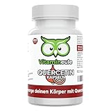 Quercetin Kapseln - hochdosiert - 300 mg - Qualität aus Deutschland - ohne Zusätze - vegan - laborgeprüft - Vitamineule®