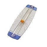 ZHCHAO Papierschneidemaschine mit Lineal, Papierschneidemaschine, Papierschneidemaschine, handgefertigter Schneider