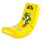 X Rocker Nintendo Super Mario Floor Rocker | Gaming Sessel für Kinder | Yoshi Design