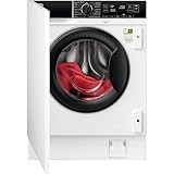 AEG LR8BI7480 Einbauwaschmaschine / Serie 8000 mit PowerCare / Faserschutz / Auffrischfunktion / 8 kg / Mengenautomatik / Nachlegefunktion / Kindersicherung / Schontrommel / Wasserstopp / 1400 U/min