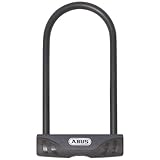 ABUS Bügelschloss Facilo 32/150HB230 + USH32-Halterung - Fahrradschloss mit Double-Locking - ABUS-Sicherheitslevel 7 - Schwarz