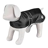 TRIXIE wasserabweisender Hundemantel 'Mantel Orléans, M: 50 cm, schwarz' - 30516