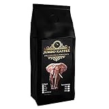 Jumbo Kaffee | Elefantenkaffee Maragogype (1000 g, Gemahlen) - Die größten Bohnen der Welt, ohne Säure, extra mild