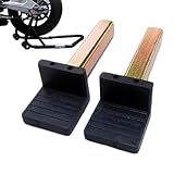Motorrad-Halterung für Hinterrad, robust, 2 Stück, Halterung für , Zubehör für Rahmen, verbesserte Heckstützen-Adapter