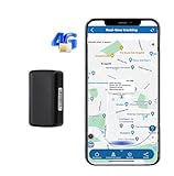 GPS Tracker Auto ohne ABO – 90 Tage Standby, 5-Sekunden Positionsupdate, 4200 mAh Akku, Wasserdicht & Magnetisch (für Auto, Motorrad, Fahrrad) – Kostenlose App