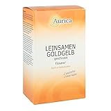 Aurica Leinsamen Goldgelb Geschrotet