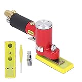 Druckluft-Exzenterschleifer, 13000RPM Zinklegierung Druckluft-Schleifer, 1/4 Zoll Einlass, hochbelastbar Pneumatischer Drehteller Palm Tool für Karosserie, Holzbearbeitung