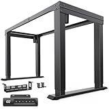HUANUO 4 Beine Höhenverstellbarer Schreibtisch Gestell,Dual Motor Höhenverstellbarer Schreibtisch für Haus & Büro, Tischbeine Höhenverstellbar mit Heavy Duty Stahl, Memory Controller, nur Gestell