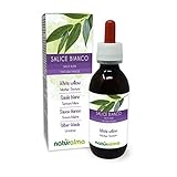 Silber-Weide (Salix alba) Rinde Alkoholfreier Urtinktur Naturalma - Flüssig-Extrakt Tropfen 120 ml - Nahrungsergänzungsmittel - Veganer