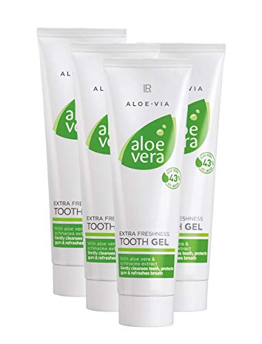 LR ALOE VIA Aloe Vera Extra Frische Zahngel (4x 100 ml)