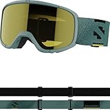 Salomon Lumi Access Kinder-Brille Ski Snowboarden, Kinderfreundliche Passform und Komfort, mehr Augenkomfort und Haltbarkeit, Blau, Einheitsgröße