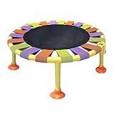 Mini-Trampolin – Mini-Sprungbett, leises Trampolin mit 75 kg Tragkraft, faltbar, Fitness zum Spielen und Training, Fitness, Fitness, faltbar