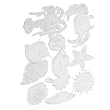 Angoily 1 Set Stanzformen Für Kartenherstellung Etiketten Stanzmaschine Scrapbook Dankespapier Kindergrüße Scrapbook Geburtstag Selbstbasteln Stanzformen Schablone