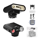NEEWER Z160 Einzelkontakt Kamerablitz Kompatibel mit Canon Nikon Sony Fuji Olympus Kameras, 22Ws GN14 6000K Speedlite, A/M Modus 1/1-1/128 Leistung, 1100mAh Akku 650 Full Power Licht 1,5s Recycling