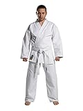 KWON Kampfsportanzug Taekwondo & Karate 8 OZ, weiß, 160, 1002160