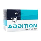 nutritect ADDITION Mineral-Tabletten - Elektrolyte zum Ausgleich deiner Mineralstoffverluste beim Sport | 100 Tabletten