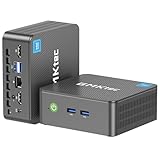 GMKtec G3 Plus N150 Mini PC Intel Twin Lake N150 (Upgrade N100), 16 GB RAM 3200 MHz, 512 GB PCIE3.0 SSD M.2 NVMe SSD (unterstützt PCIe 3.0), Mini Computer, USB 3.2*4,2*HDMI 4K@60Hz, 2.5G LAN, Micro PC
