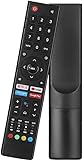 GCBLTV02ADBBT Smart TV Fernbedienung für CHIQ Smart TV U55H7A U58H7A U43H7A Controller mit Netflix YouTube Tasten TV