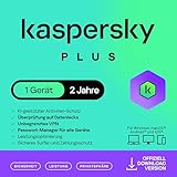 Kaspersky Plus Internet Security 2025 | 1 Gerät | 2 Jahre | Anti-Phishing und Firewall | Unbegrenzter VPN | Passwort-Manager | Online-Banking Schutz | PC/Mac/Mobile | Aktivierungscode per Email