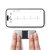 AliveCor KardiaMobile EKG-Monitor |von FDA-zugelassen | Kabelfrei| Kompatibel mit Ihrem Smartphone | Erkennt Vorhofflimmern, Bradykardie und Tachykardie in 30 Sekunden