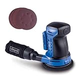 Scheppach Akku-Exzenterschleifer C-OBS125-X 20V Schleifmaschine mit Softstart | SchleiftellerØ 125mm | Schwingkreis 2mm | Softgrip-Griff & Staubabsaugung | 20V-IXES-Serie | Ohne Akku & Ladegerät