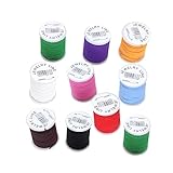 Angoily 10 Stück Nylonfaden Perlen Für Armbänder Halskette Bastelschnur Makramee-Schnur Armband Perlen Faden Für Die Herstellung Von Armbändern Perlenschnur Schnüre Fäden Kabel Klobig