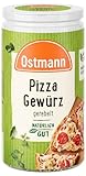 Ostmann Gewürze - Pizza-Gewürz | Mediterrane Kräutermischung zum Würzen von Pizza und Pastasaucen | Recyclebare, nachfüllbare Streudose | 15 g im Streuer