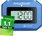 [ Test SEHR GUT, Note 1.1 *] VENTON Automatische Parkscheibe elektronisch mit Zulassung für Auto & Motorrad, Elektronische digitale Parkuhr, Auto Zubehör elektrisch, Geschenke für Männer & Frauen