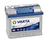 Varta Blue Dynamic EFB N60, 60 Ah 640 A, kompatible mit PKW, lithium metal