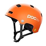 POC, POCito Crane MIPS Fahrradhelm, Fluoreszierendes Orange, MLG