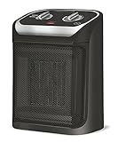 Rowenta Mini Excel Keramik Heizlüfter 1000 Watt, Elektro-Heizung, energiesparend, Innenraum, inkl. Silence-Modus, extrem leise mit nur 49 dB(A), für 25 m² Räume, kompaktes Design, SO9261