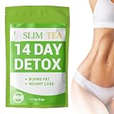 14 Tage Tee Zum Abnehmen, Detox Cleanse Weight Loss Tea, Detox Tee Zum Abnehmen, Sanfte Entgiftung und Reinigung zur Gewichtsreduktion und zum Abbau von Bauchfett (1)