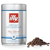 illy Kaffee, Kaffeebohnen Entkoffeiniert - Dose zu 250 g