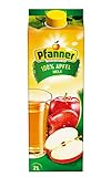 Pfanner 100% Apfelsaft – Klassischer Fruchtsaft aus 100% Apfel – Saft ohne Zuckerzusatz (1 x 2 l)