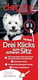 Dogsto Hunde Sicherheitsgurt für jedes Auto mit mittiger Befestigung am Sicherheitsgurt - Ideale Sitzposition